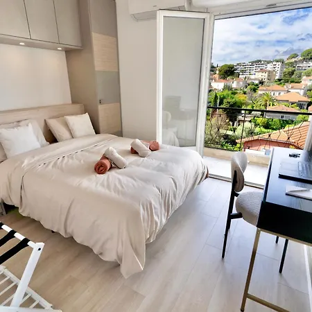 3 Pieces Ensoleillees Vue Jardin Au 6eme Etage, 12 Min Centre Cannes * Le Cannet