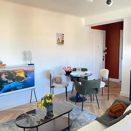 3 Pieces Ensoleillees Vue Jardin Au 6eme Etage, 12 Min Centre Cannes Apartment